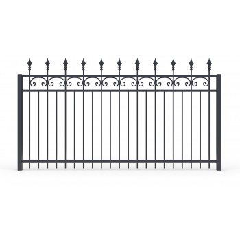 Кованный забор КЗ-76